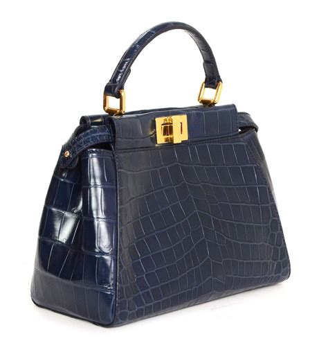 fendi peekaboo occasion|fendi peekaboo crocodile.